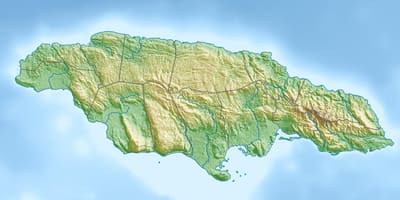 Mapa erliebe jamaica
