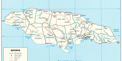 Jamaica autopista 2000 mapa