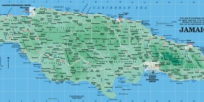 Bat jamaikako mapa